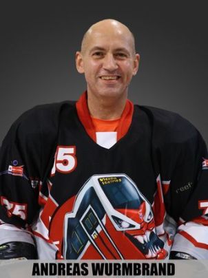 ice hockey forward portrait helmet